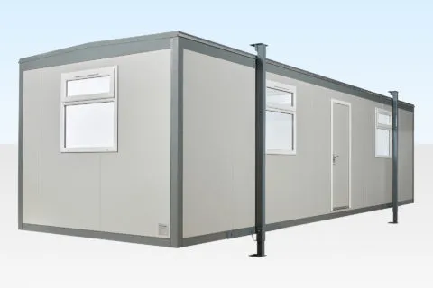 Large Portable Site Office Exterior