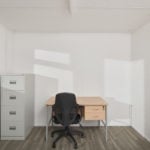 12ft Jackleg office with furniture
