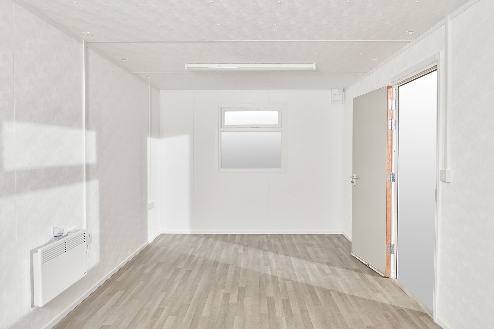 Interior of 20ft portable site office
