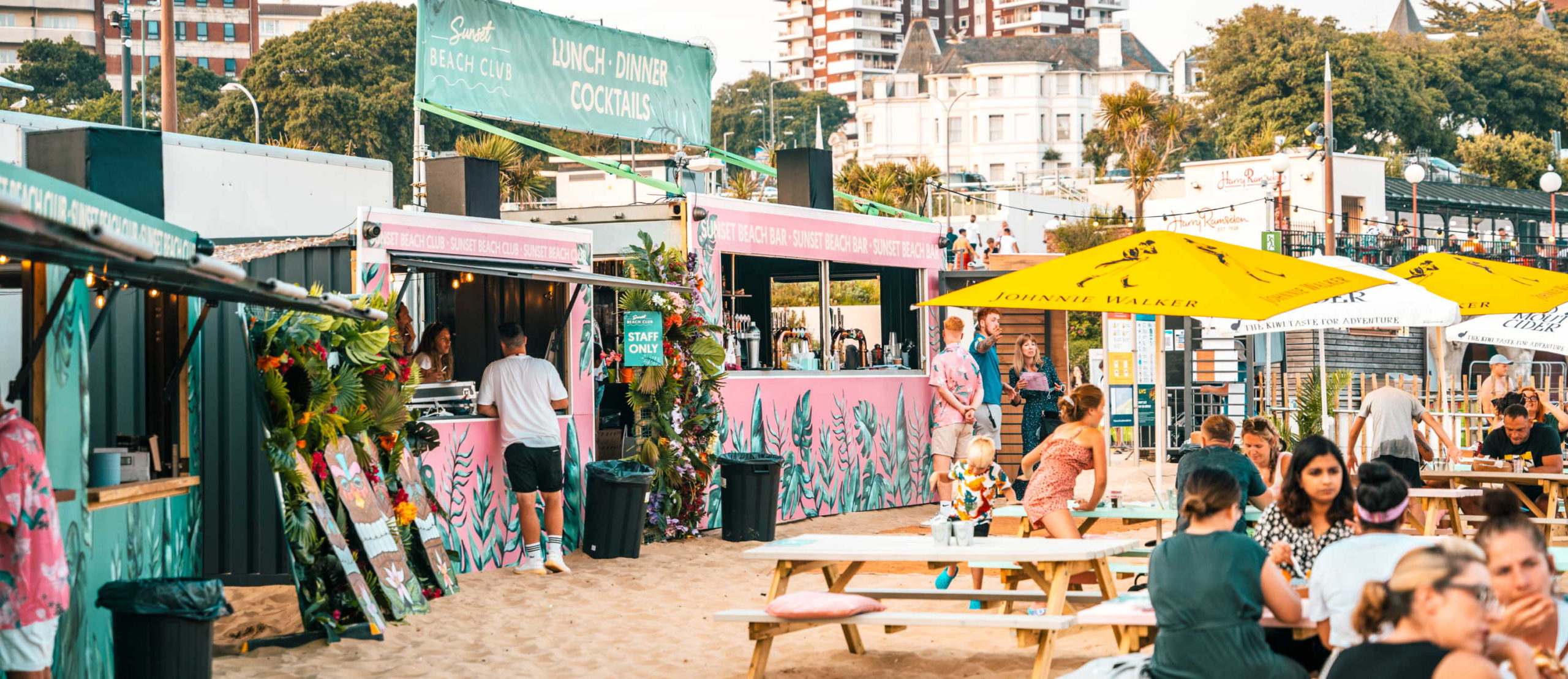 Kiosks in demand for beach side dining Portable Space