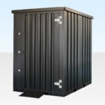 Metal Garden Store -exterior view