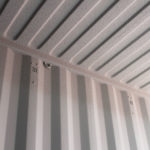 Grafotherm coating for a shipping container