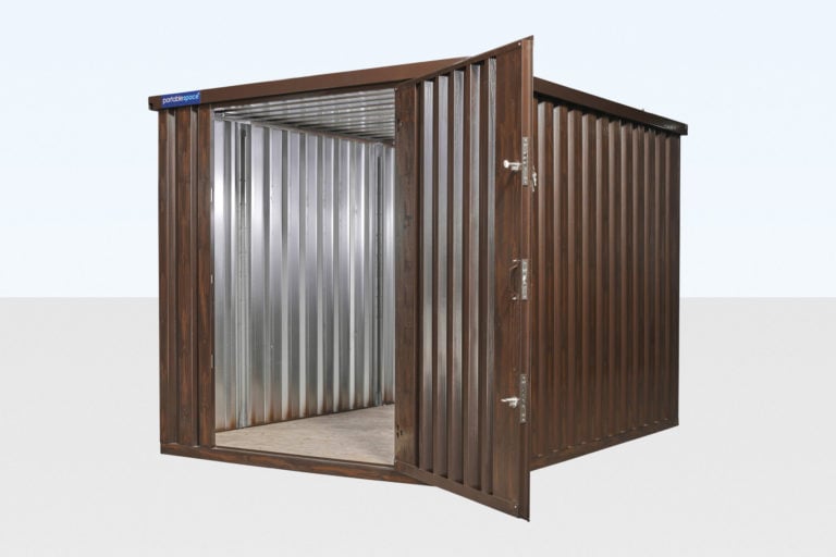 Wood Effect Flat Packed Store 3m For Sale Portable Space