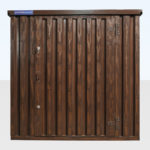 flatpack storage container wooden