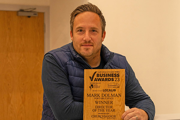 Mark Dolman, EADT Business Director of the Year Award 2023