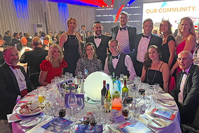 Portable Space at business awards ceremoney