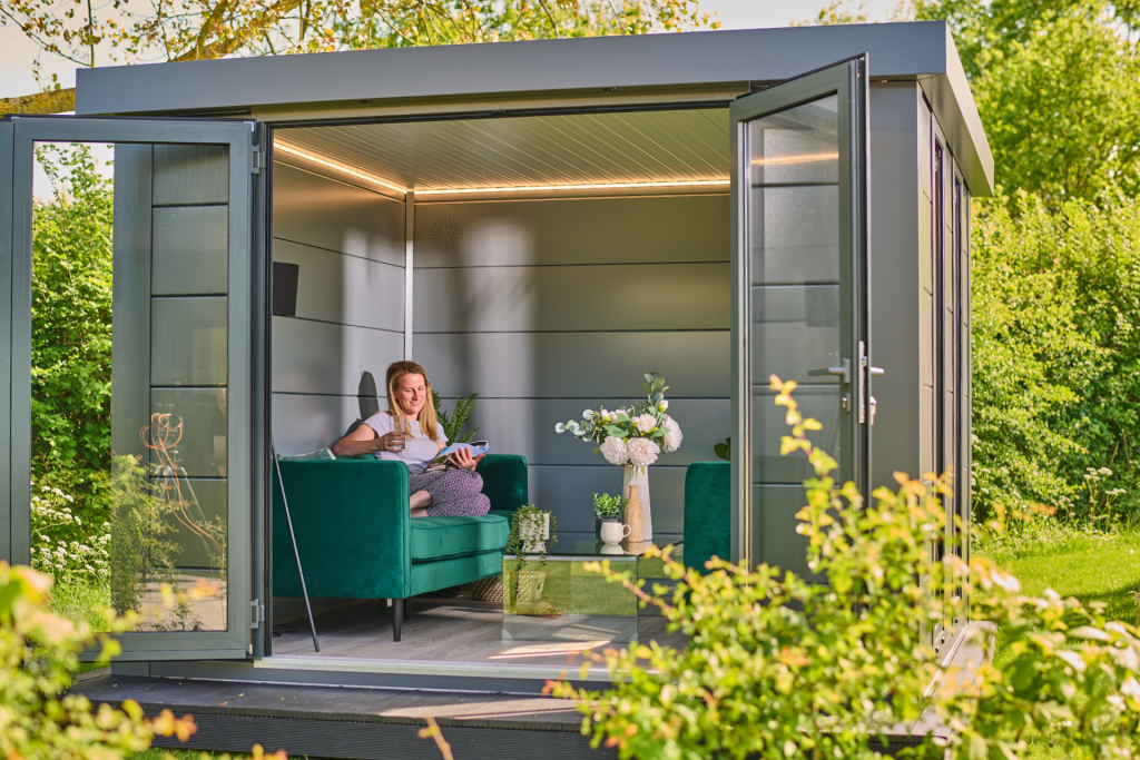 Metal Garden Office for Sale in the UK Portable Space
