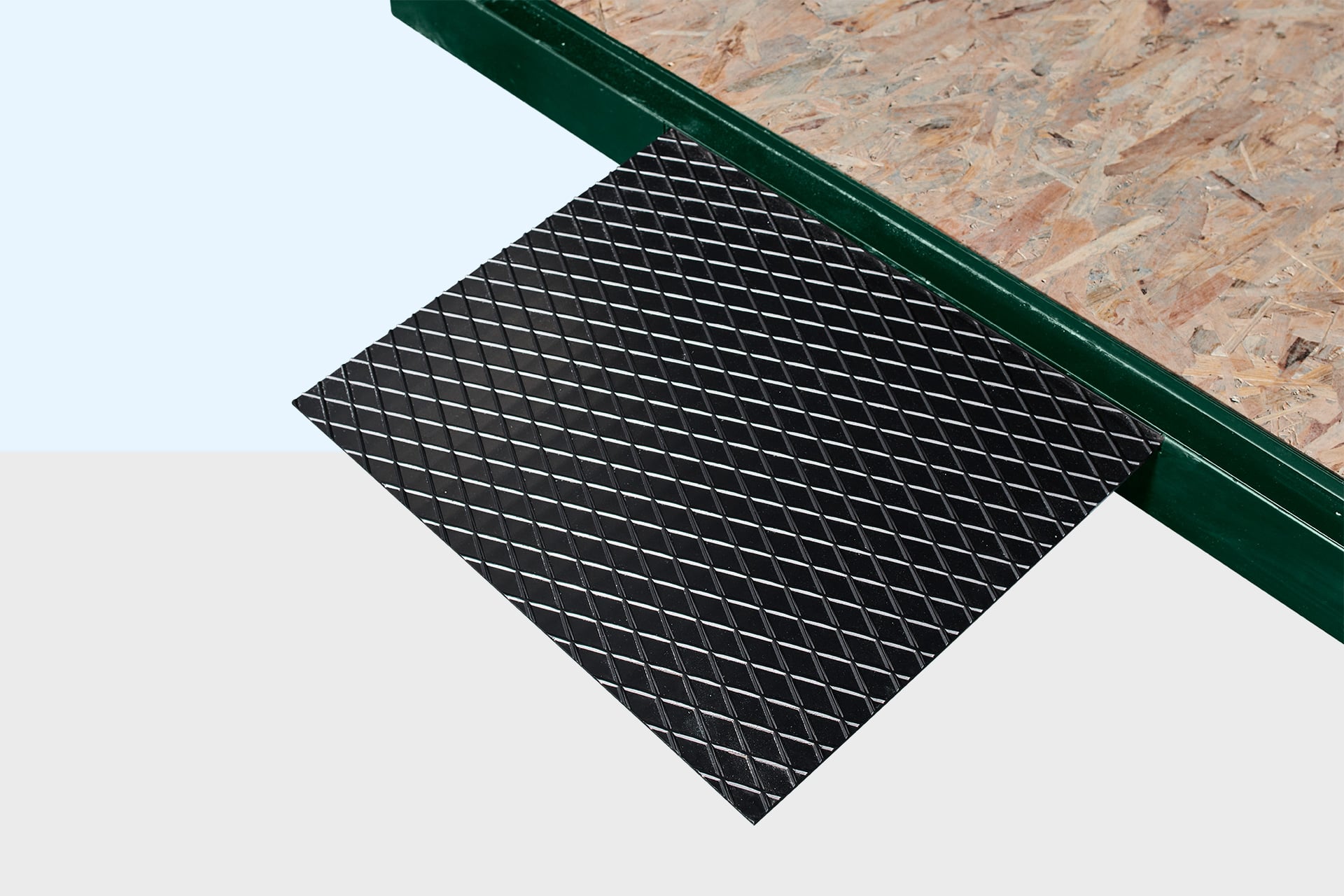 Flat Pack Metal Garden Store - Green - Image 3