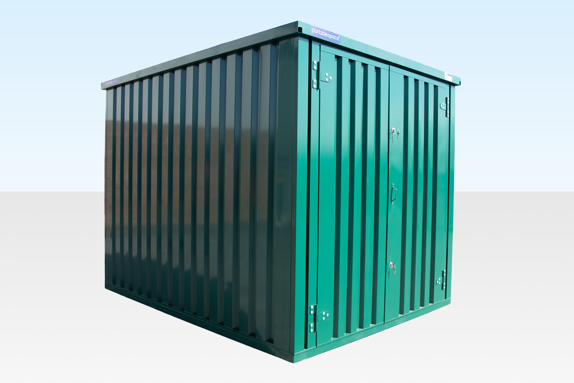Insulated 3m XL Flat Pack Store (RAL6005) - Green - Image 2