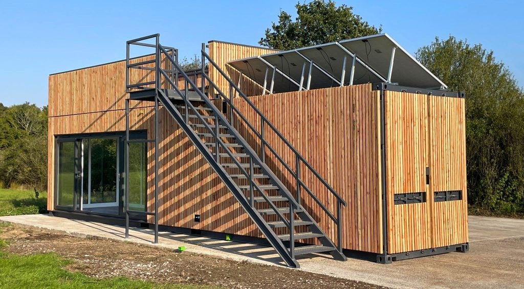 Nature Reserve Container Conversion by Portable Space