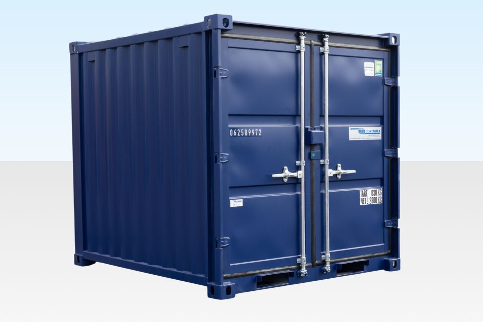 8ft Storage Container for Sale (Blue) - Portable Space