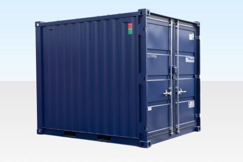 10ft Storage Container New Blue (RAL 5013)