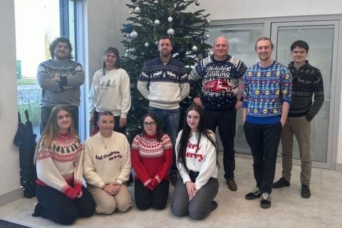 Portable Space Christmas Jumper Day 2025