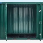 3m XL flat pack with double opening doors on long side