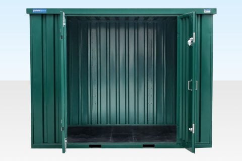 3m XL flat pack with double opening doors on long side