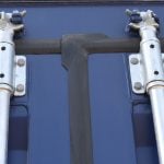 40ft x 8ft Tall High Cube Container Secure Storage Blue