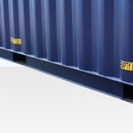 40x8 New Container High Cube Forklift Pockets RAL5013