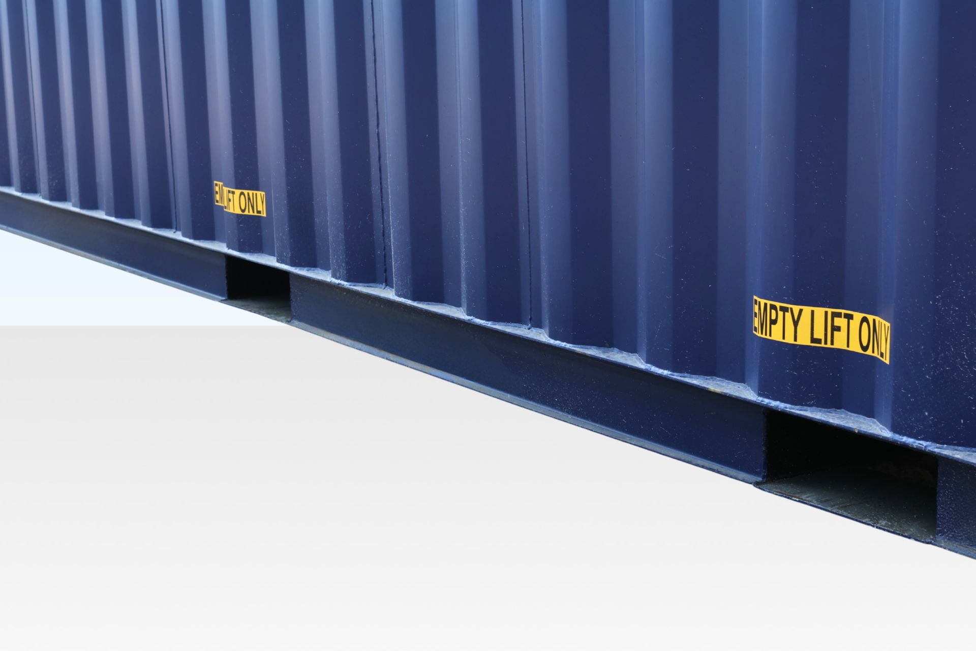 40x8 New Container High Cube Forklift Pockets RAL5013
