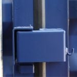 40ft Secure Storage Container RAL6007 New High Cube Lockbox Padlock Security Anti-Vandal