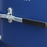 One Trip 40ft HC Blue Shipping Container Easy Open Door Handles