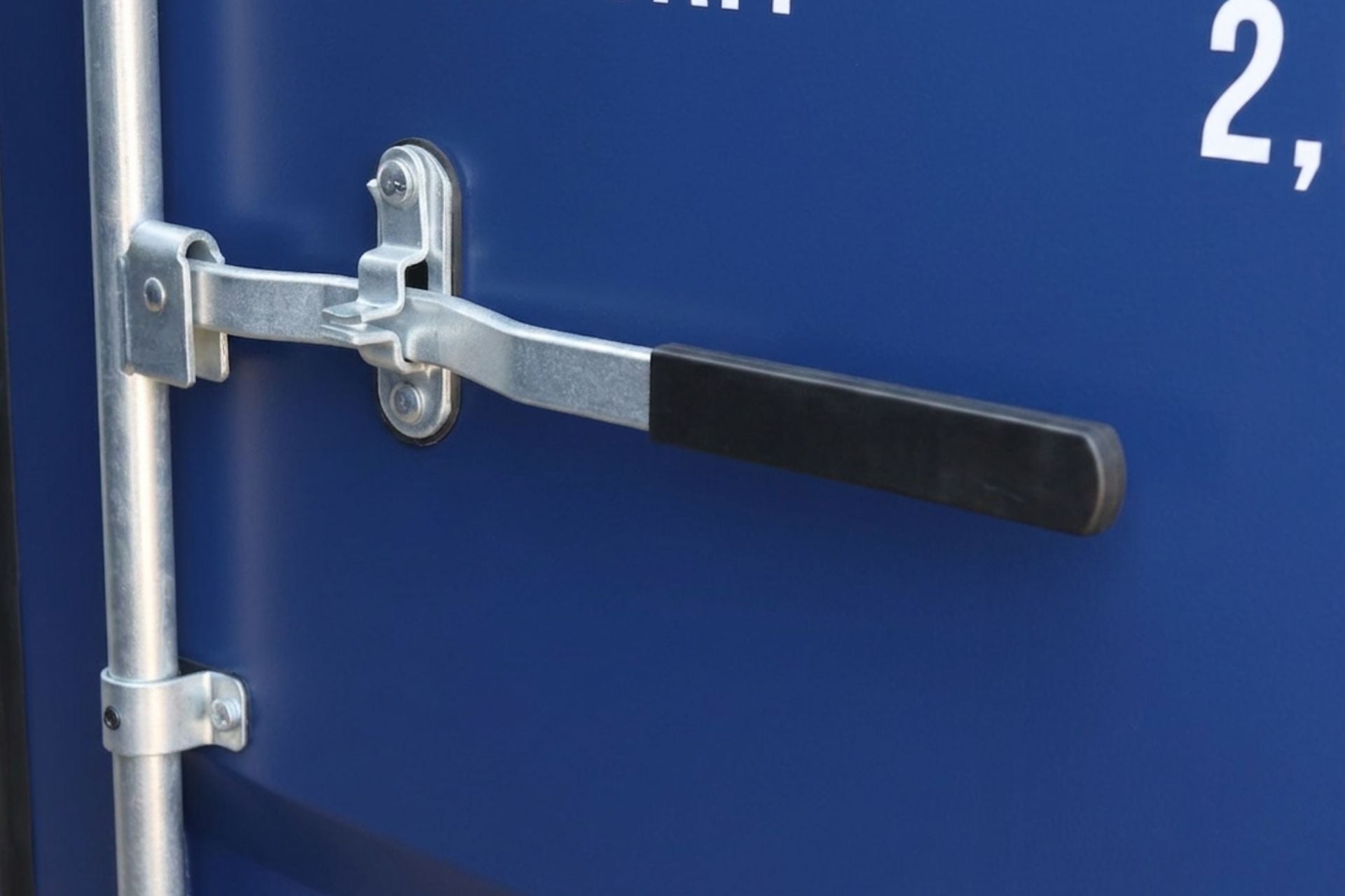 One Trip 40ft HC Blue Shipping Container Easy Open Door Handles