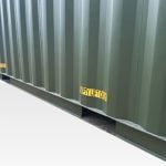 40x8 New Container High Cube Forklift Pockets