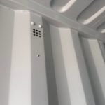 Internal Vent in 40ft Green High Cube